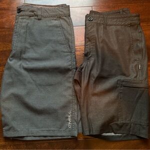 (2) Men’s O’Neill Hybrid Shorts, Size 32